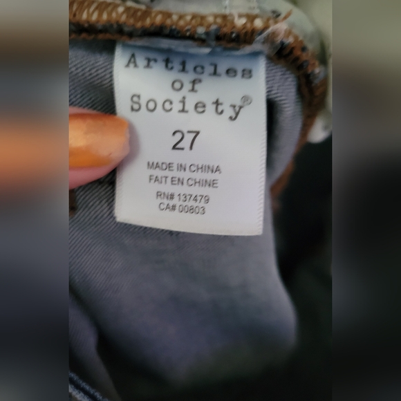 ARTICLES OF SOCIETY | STRETCH SKINNY | SIZE 27 - Picture 13 of 16